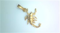 Anhänger Sommer zodiaco in Gelbgold SCORPIONE F O/C - SCORPIONE F O/C